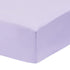 Everyday Kids Fitted Crib Sheet, 100% Soft Breathable Microfiber Baby Sheet, Fits Standard Size Crib Mattress 28in x 52in, Purple Nursery Sheet...
