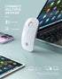 Bluetooth Wireless Mouse - (BT5.1+USB) Slim Dual Mode Computer Mice with Quiet Click, Low Power, and 1600 DPI, Portable Cordless for MacBook, Lapt...