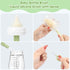 Portable Baby Bottle Brush&Travel Baby Bottle Drying Rack-Baby Bottle Cleaning Silicone Brush Kit, Silicone Nipple Cleaner Brush, Straw Brush, New...
