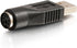C2G Legrand USB to PS/2 Adapter, Male to Female USB to Playstation 2 Adapter to Use as USB Mouse to PS/2 Adapter, Black USB to PS/2 Keyboard Adapt...
