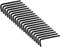 6mm Hex Key Wrench, Allen key Wrench, 10Pcs L Shaped Wrench, Hex Key Hexagon Head Replacement, Small Hex Wrench for Repairing Bike, Furniture(Blac...