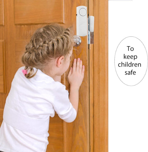 Door Window Alarm, 90DB Door Alarms for Kids Safety, Door Window Burglar Alarm-Window Pool Alarms for Home (12 Pack)...