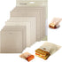 Toaster Bags Reusable for Grilled Cheese Sandwiches | Safest On The Market - 100% BPA & Gluten Free | Non Stick Toast Bag (12PCS)...