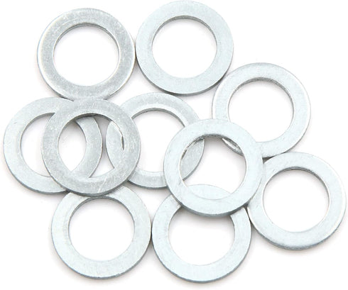 X AUTOHAUX 10pcs Universal Engine Oil Crush Washers Drain Plug Gaskets 12mm ID. 19.7mm OD. for Car...
