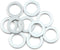 X AUTOHAUX 10pcs Universal Engine Oil Crush Washers Drain Plug Gaskets 12mm ID. 19.7mm OD. for Car...
