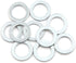 X AUTOHAUX 10pcs Universal Engine Oil Crush Washers Drain Plug Gaskets 12mm ID. 19.7mm OD. for Car...