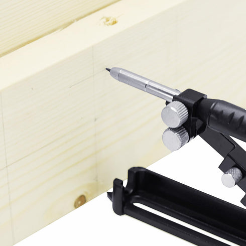 Woodworking Graffiti Tools - Graffiti Measuring Aluminum Pencils, DIY Markers with Deep Holes, Adjustable Gauges...