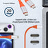 chenyang USB C Cable USB 3.2 Ultra Soft High Flex 20Gbps 100W 8K 5K 4K USB 4.0 Hyper Super Flexible Cord 3.0M...