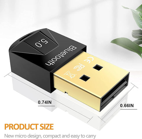 Universal USB Receiver for Bluetooth Keyboard Mouse,Bluetooth USB,Keyboard Dongle Replacement,Unifying Receiver,Realtek Chips,Stable Performance,S...