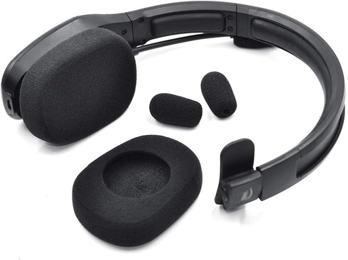 Repair Parts Suit Replacement Ear pad cushion mic foam Compatible with BlueParrott B450-XT B450XT Noise Cancelling headset...