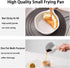 JUSTUP Mini Egg Pan & Omelet Pan,4.3 Inch Milk Pan with Wooden Long Handle,Small Frying Pan Suitable for Breakfast,PFOA Free (White)...