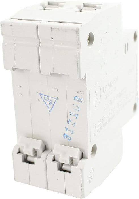 uxcell DZ47-63 35mm DIN Rail Mounting 2-Pole Circuit Breaker AC 230V 400V 10A...
