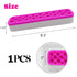 TANG SONG 1 PC Rectangle Silicone Make up Brush Holder Cosmetic Storage Box Desktop Organizers (Pink)...