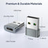 Basesailor USB to USB C Adapter 3Pack,Type C Female to A Male Car Charger USBC Car Converter for iPhone 17 16 16e 15 14 Pro Max,iWatch 10,iPad 9 A...