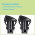 8E5Z17603A Windshield Washer Nozzle (Pack of 2) for 2008-2012 Fusion Lincoln MKZ 2008-2011 Mercury Milan...