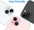 ?3 Pack? Tempered Glass Camera Lens Protector for iPhone 15 6.1" & for iPhone 15 Plus 6.7", Ultra HD, 9H Hardness, Anti-Scratch, Case Friendly, Ea...