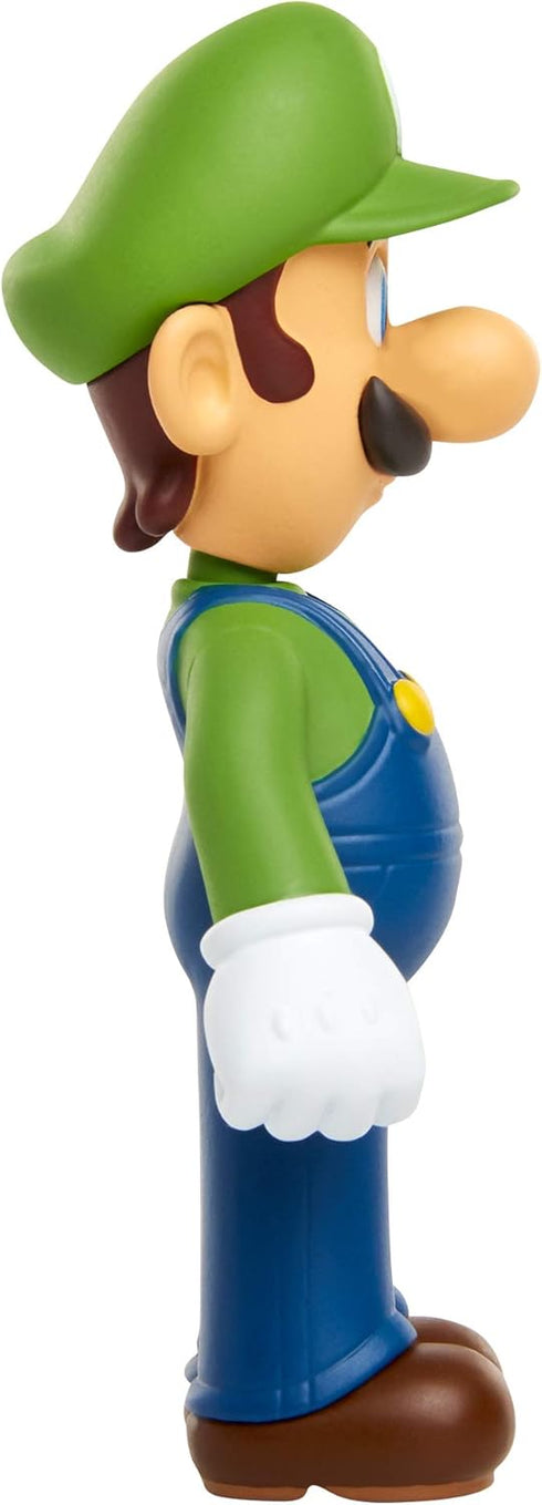 Super Mario Action Figure 2.5 Inch Standing Luigi Collectible Toy...