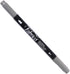 Tsukineko Dual-Ended Fabrico Marker Color-Fast, Cool Gray, 1 Count (Pack of 1)...