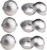 Warmbuy 12 Pcs DIY Metal Bath Bomb Molds, Set of 6...