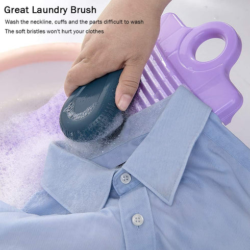 Scrub Brush, Household Laundry Cloth Shoe Cleaning Brushes with Non-Slip Design, Quality Durable Cleaning Washing Brush...