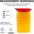 LocknLock Aqua Fridge Door Water Jug with Handle BPA Free Plastic Pitcher with Flip Top Lid Perfect for Making Teas and Juices, 2 Quarts, Red...