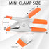 20-Piece Small Spring Clamp, 2 inch, 3/4"-inch Jaw opening Spring Metal Spring Clamps...