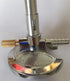 Lab Bunsen Burner, Air & Gas Adjustment with Flame Stabilizer for Natural Gas & Propane & Lab Heating...