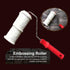 Embossed Paint Roller, 8 Inch Brick Embossing Roller for Wall Decoration, Art Brush Paint Roller Embossing Cylinder with Rubber Handle for Househo...