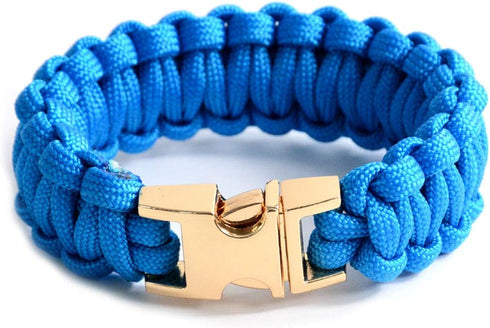 10 Pack Metal 5/8"(15mm) Side Release Buckle for Paracord Bracelets Pets Collar Bag Backpack Strap Webbing Leather DIY Craft #FLQ102-15B GunBlack...