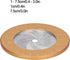 Round Measuring Tool, Circle Maker Tool Stainless Steel for Drawing for Designer for Circle Drawing for Woodworking...