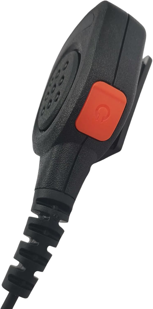 6 Pin Speaker Microphone IP65 Waterproof Shoulder Mic 3.5 Jack for Motorola Ailunce dmr Ham Radio ha1g hd1 hd-1 gp328plus ex500 for Retivise nr30 ...