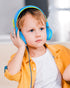 Kids Headphones, K8 Wired Headphones for Kids with Adjustable Headband, 3.5 MM Jack for School, Foldable On-Ear Headset for Girls Boys Kindle Tabl...