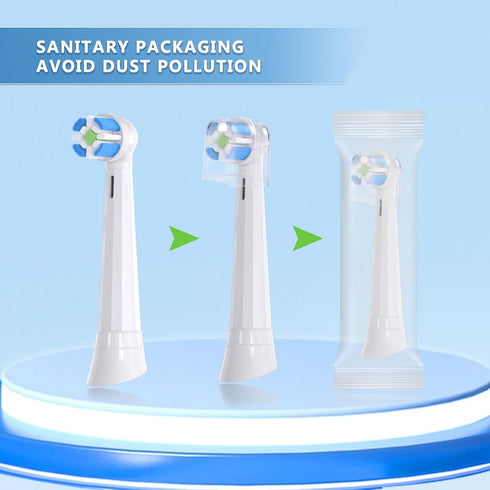 Compatible with Oral-B iO 3/4/5/6/7/8/9/10 Series Ultimate Clean Electric Toothbrush Replacement Brush Heads,for Oral-B iO Electric Toothbrush,10 ...