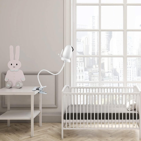 Aobelieve Flexible Clamp Mount for Dreo Baby Monitor, White...