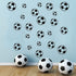 43 Pcs Soccer Stickers, Kids Soccer Ball Stickers Decals for Kids Room, Football Wall Decal Sticker Vinyl Art DIY Sticker for Boys Bedroom Playroo...