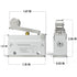TAILONZ PNEUMATIC 2 Position 2 Way 1/8 Inch roller pneumatic mechanical valve Normally closed roller type on-off valve MOV-02...