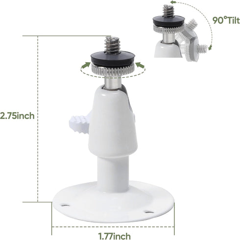 bonoch Ajustable Baby Monitor Wall Mount, Compatible Baby Camera Adjustable Metal Holder Stand (Not for Monitor, Cam Not Include)...