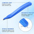 2 PCS Professional Magnetic Staple Remover Puller Staples Remover Staple Removal Tool for School Office Home(Blue, Pink)...