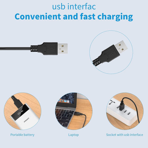 Replacement Novah Clippers Charger USB Charging Cord Compatible with Novah Hair Clipper HCL-001 HCL-002 Charger Power Cable...