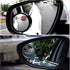 4pcs Blind Spot Mirror,2-inch Round Wide Angle HD Glass Convex Rear View Mirror?Angle Adjustable Blind Spot Mirror for Large Vehicles, Car Suv Tru...