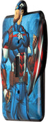 Marvel Captain America Embossed Metal Light Switch Plate - Captain America Switch Plate Decoration for Bedroom or Man Cave...
