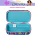Innovative Designs Disney Encanto Pencil Case Set with Stickers and Gel Pens for Kids, Molded with Zip Closure, Pink...