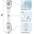 Fursafe&Q Baby Cabinet Locks, Child Safety Cabinet Proofing -Child Safety Strap Locks Adhesive Drawer Fridge Ovens Door Toilet Latches No Drill Mu...