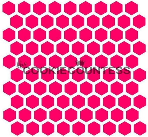 Honeycomb Pattern Stencil...