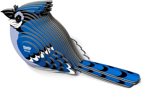 Eugy Blue Jay 3D Puzzle, 26 Piece Eco-Friendly Educational Toy Puzzles for Boys, Girls & Kids Ages 6+...