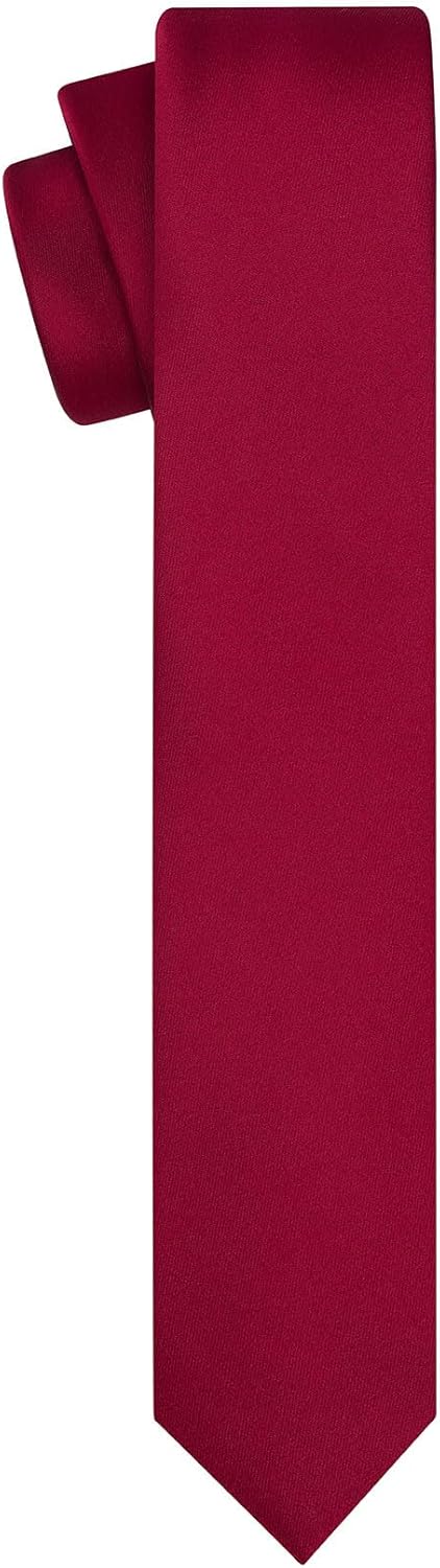 KissTies 2.4'' Skinny Tie Slim Necktie Mens Dressing Ties + Gift Box...