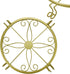 Gold Original Patented Plant Stands for Flower Pot,Round Wrought Iron Flower Planter Pot Stand, Corner Gardening Pumpkin Stand...