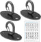 Wall Mount Anchors for Resistance Bands, Space Saving Workout Hooks for Strength Training, Home Gym Anchors for Physical Therapy Exercise...