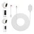 1 Pack - 16Ft/5m Charge Cable with Compatible with Ring Spotlight Camera Plus/Pro USB Plug Power Adapter Type C Charge Cable to Barrel Ring DC Plu...