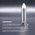 Small Pill Box Titanium Pill Fob Necklace Bullet Nitro Mini Waterproof Pill Holder Lightweight Survival Case Keychain Pill Bottle for Men & Women ...